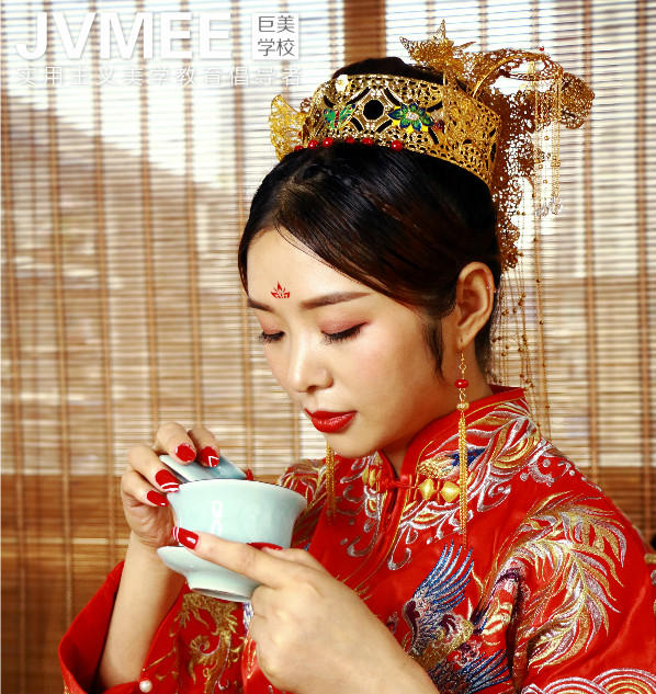 古典中式新娘妝